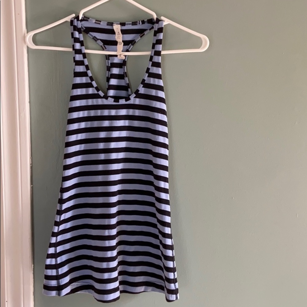 Lululemon striped Cool Racerback Size 4